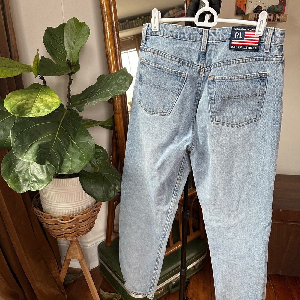 Vintage Ralph Lauren High Rise Mom Jeans